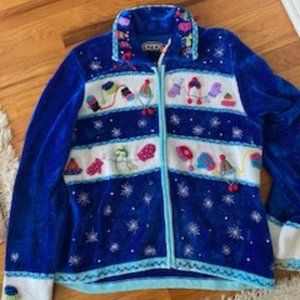 Berek Chenille Christmas Sweater